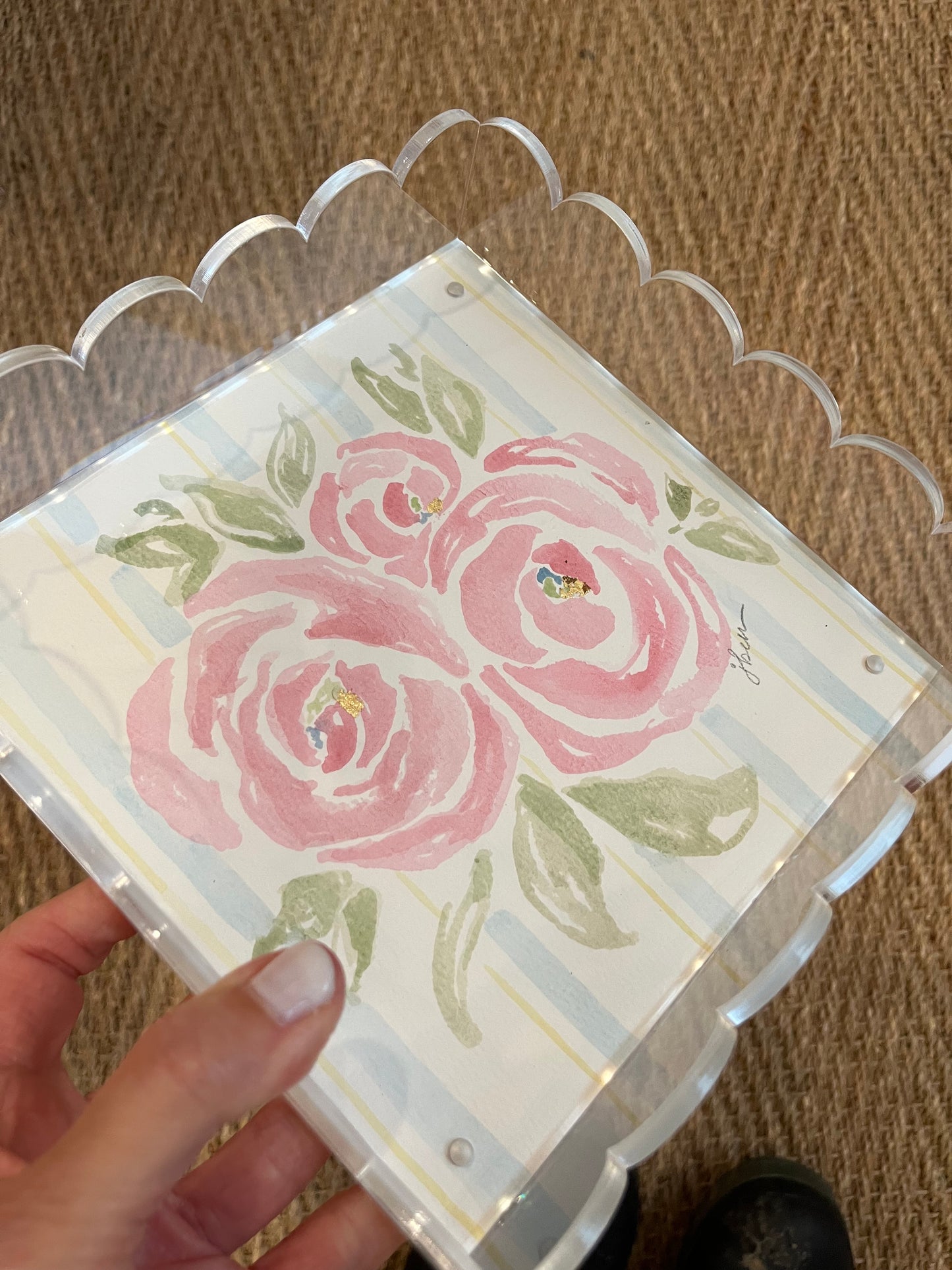 Acrylic Watercolor Trays