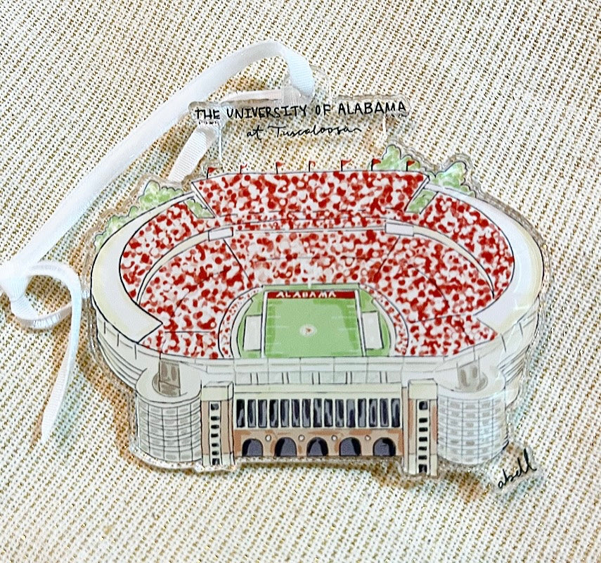 School Stadiums & Spirit Acrylic Ornaments