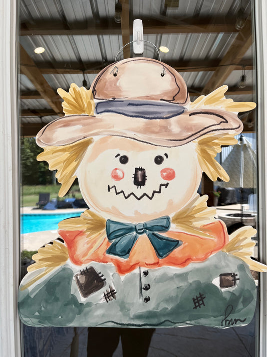Scarecrow Door Hanger