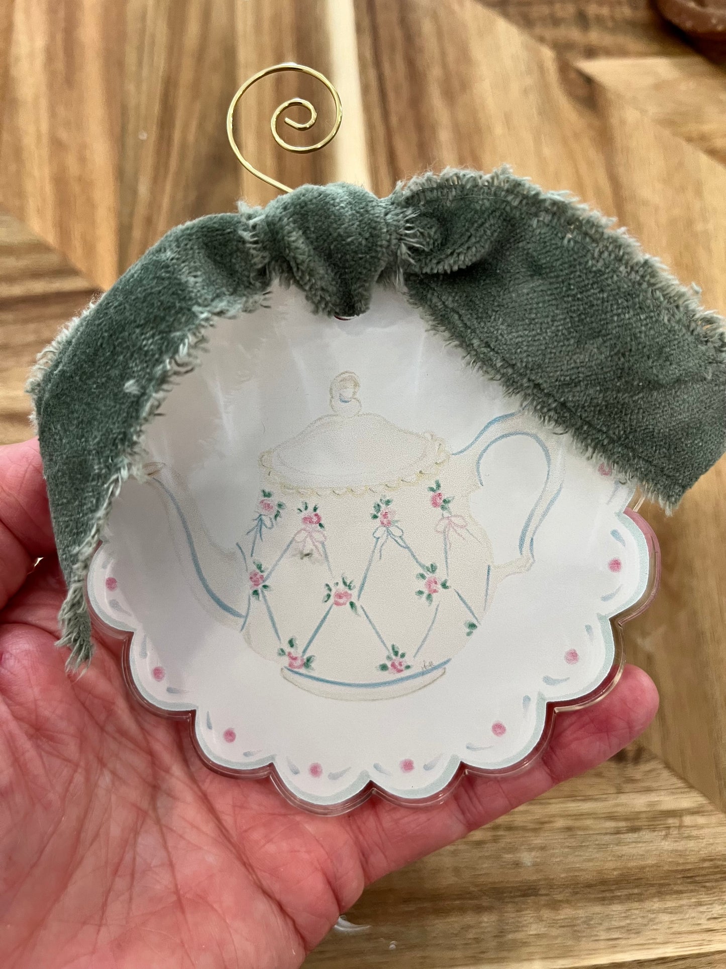 Teapot Acrylic Ornament