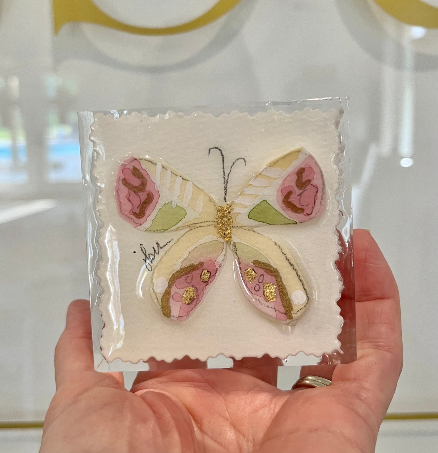 “Allie” Butterfly Acrylic