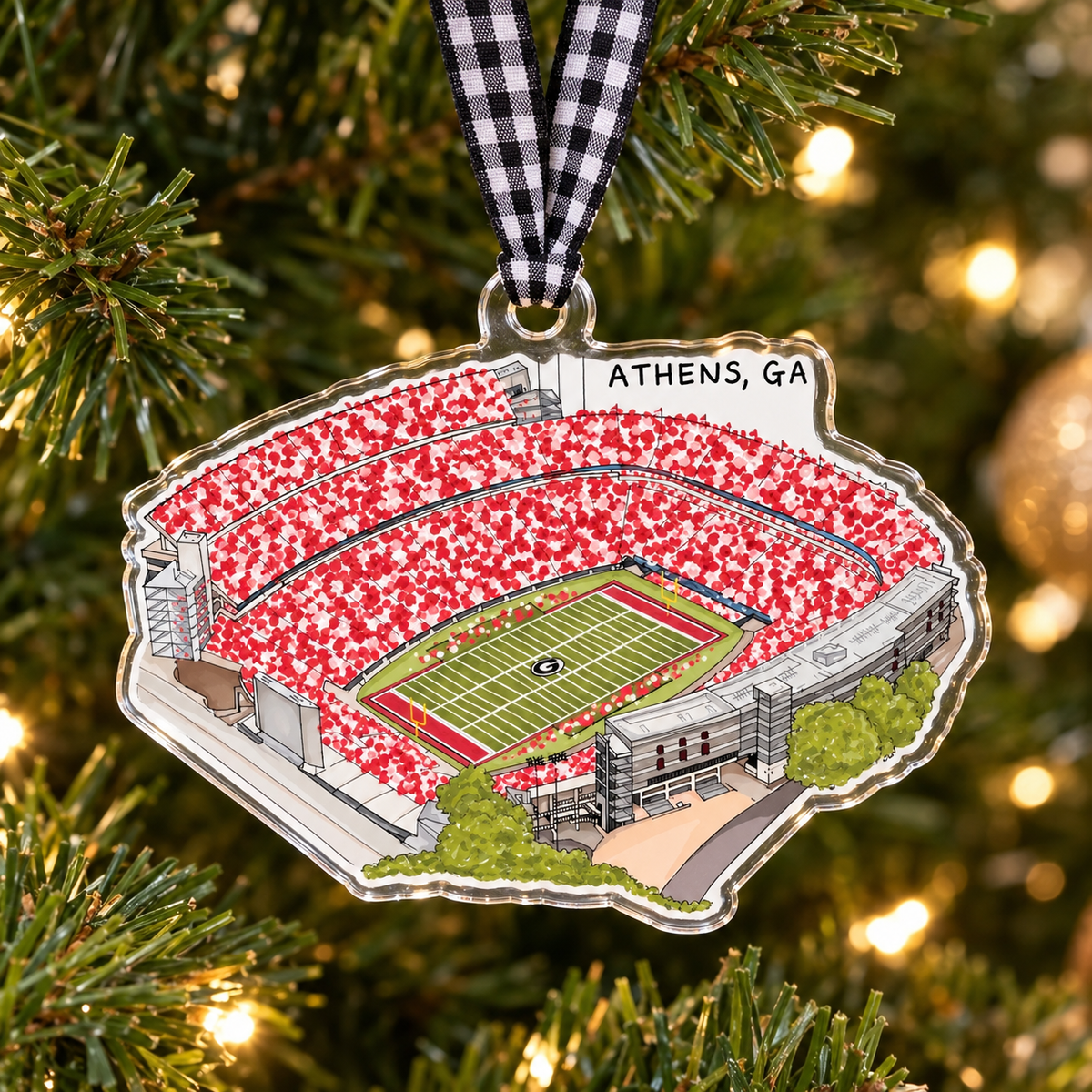 Georgia Stadium Ornament