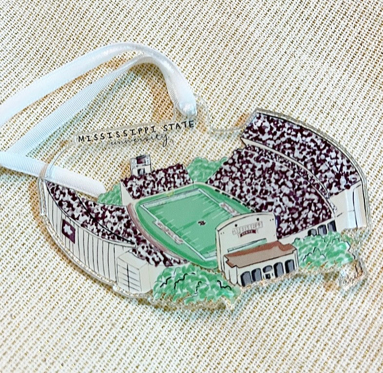 School Stadiums & Spirit Acrylic Ornaments