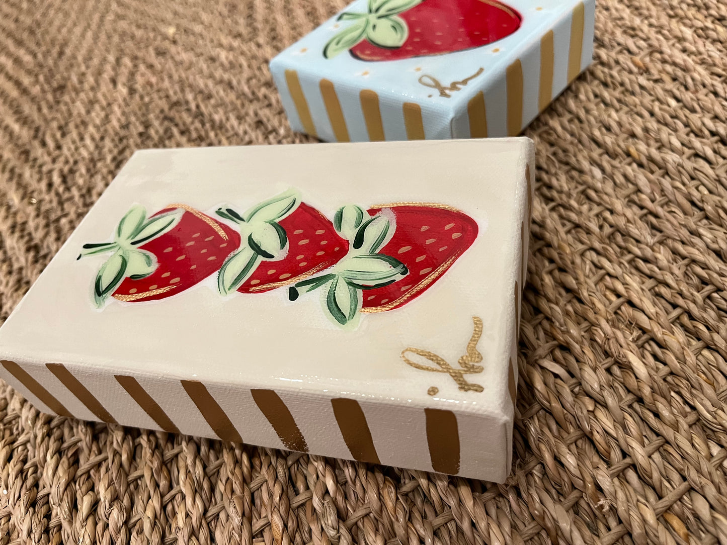 “Something Sweet” Resin Berry Art