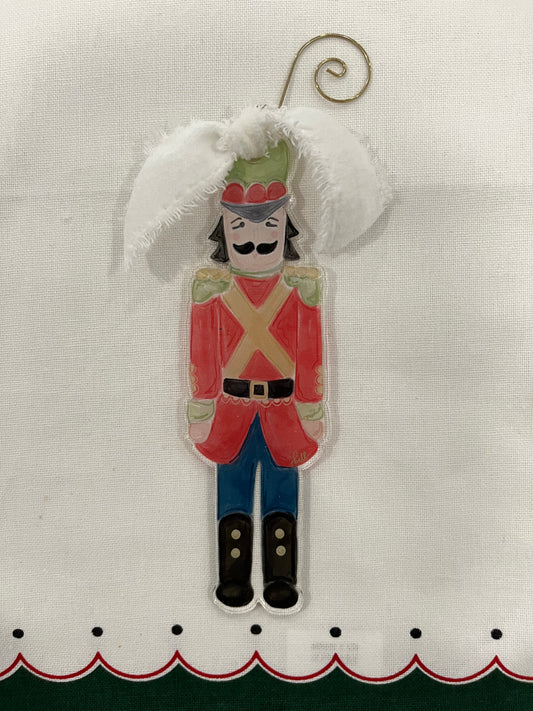 Acrylic Nutcracker Ornament