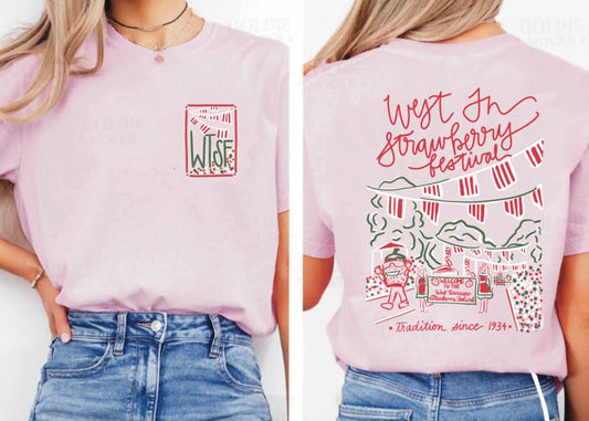 Strawberry Tee-PREORDER