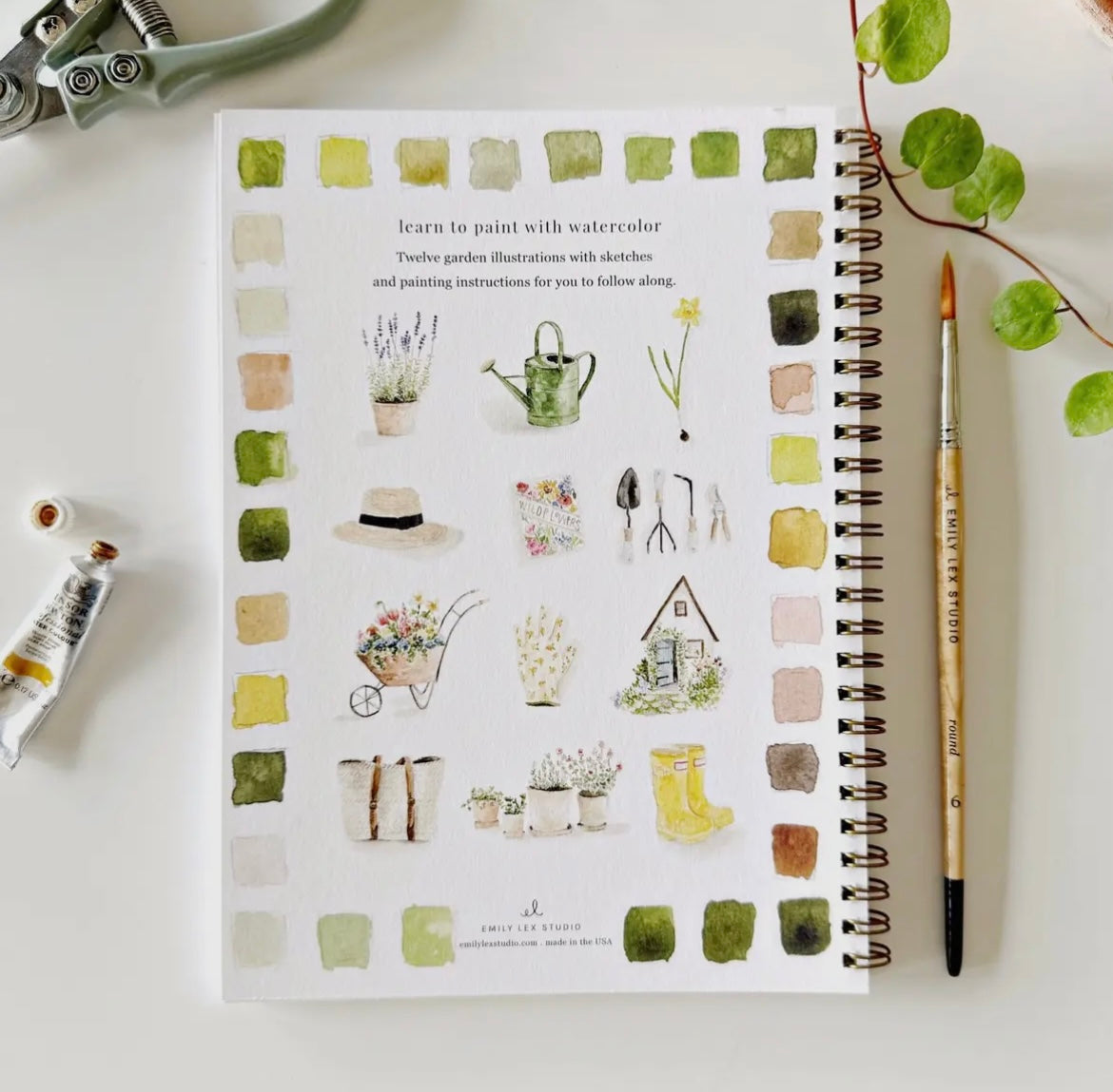 Emily Lex Watercolor Workbook