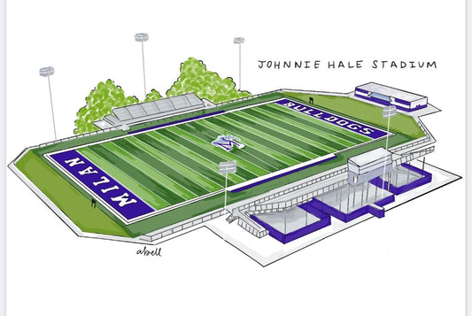 Milan Stadium Print by Avery Bell