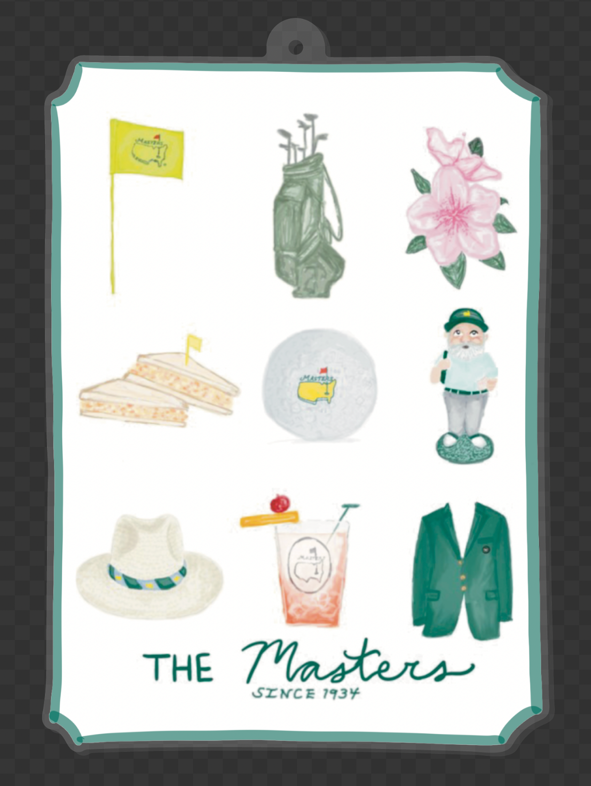 “The Masters” Tradition Collage by Avery Bell
