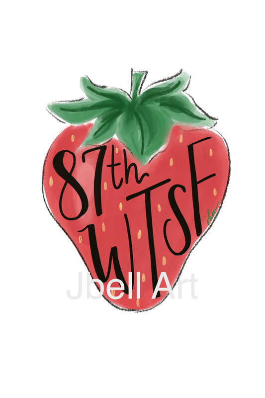 Strawberry Festival Ornament