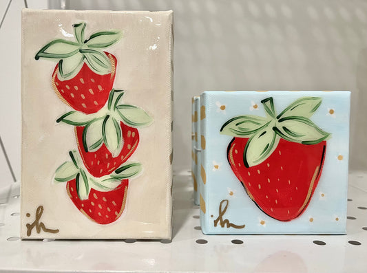 “Something Sweet” Resin Berry Art