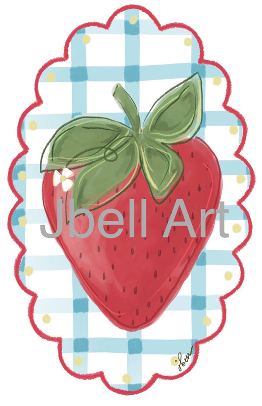 Pre-order- Berry Sweet Door Hanger