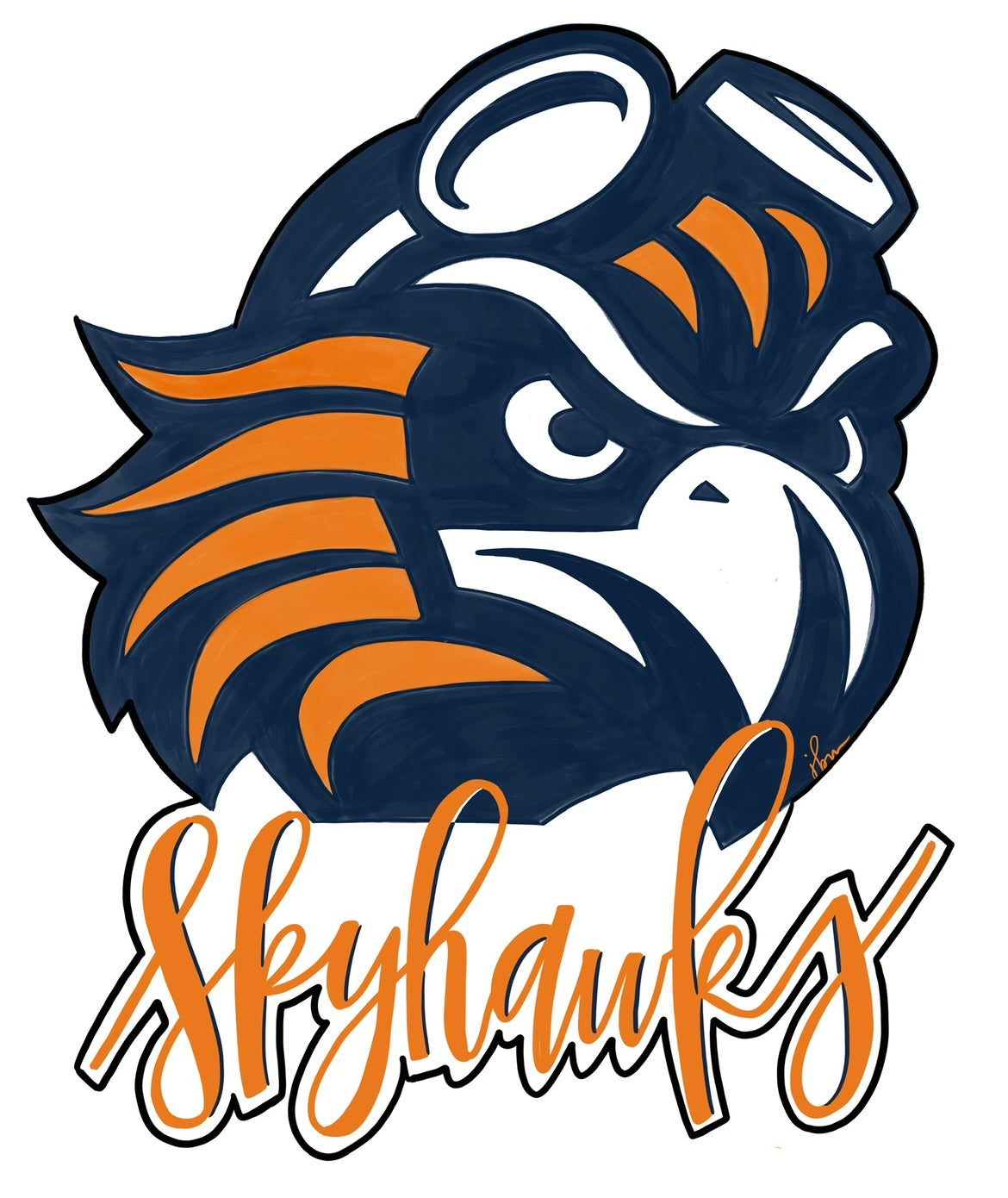 Pre-order UTM Skyhawks Door Hanger