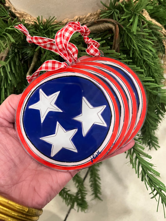 Tristar Acrylic Ornament