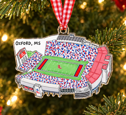 Oxford- Stadium Ornament