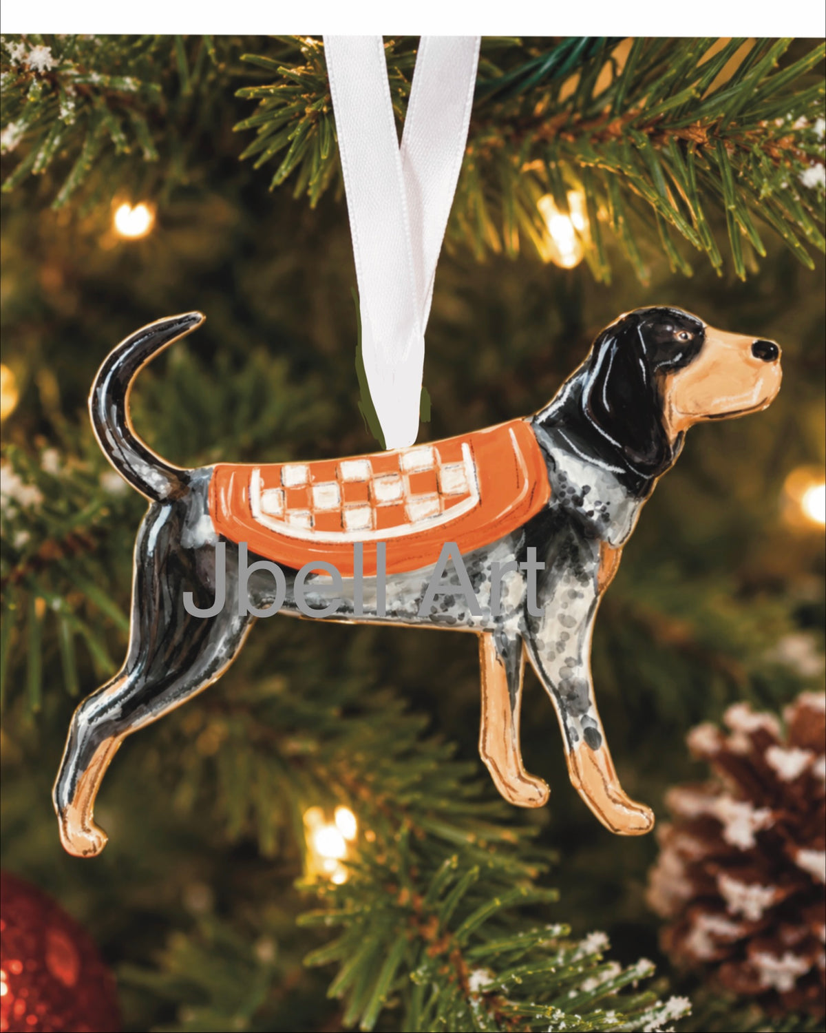 Smokey Acrylic Ornament