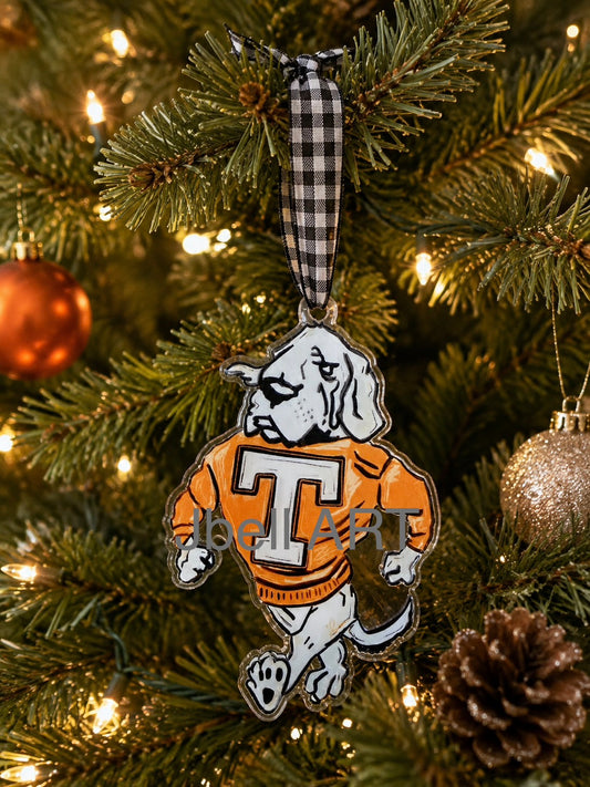 Smokey Acrylic Ornament