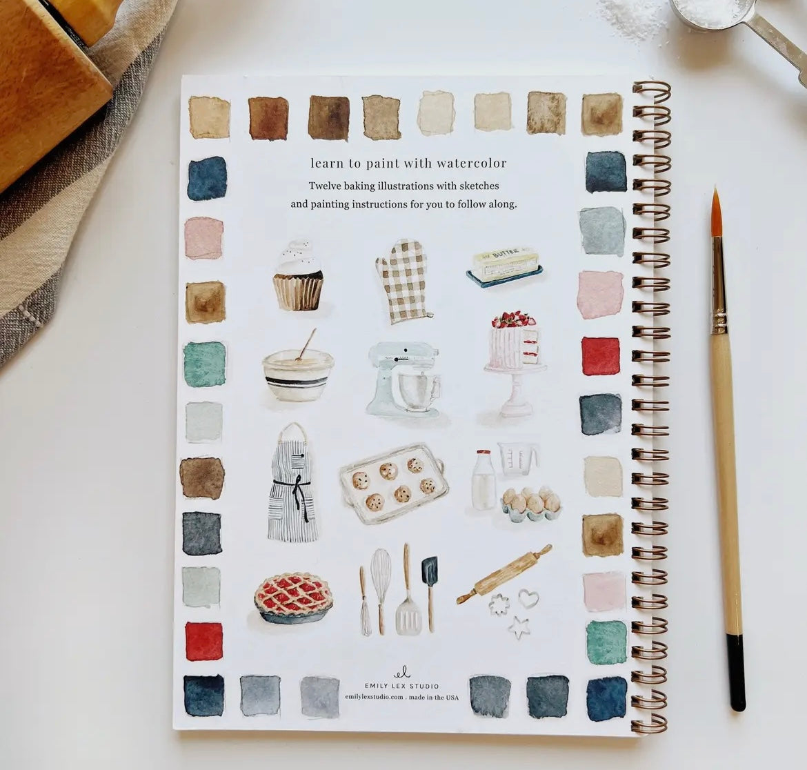 Emily Lex Watercolor Workbook