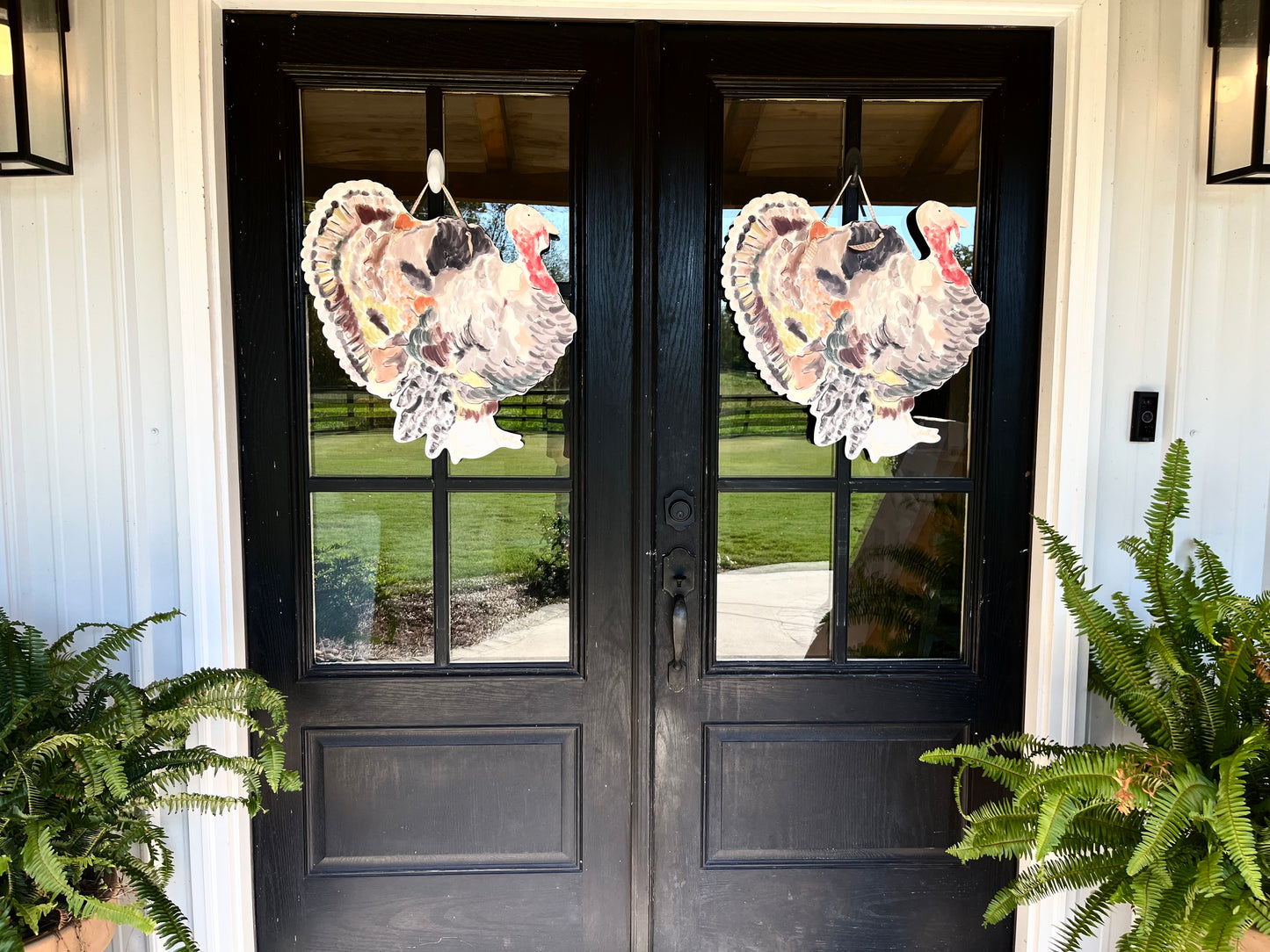 Turkey door hanger