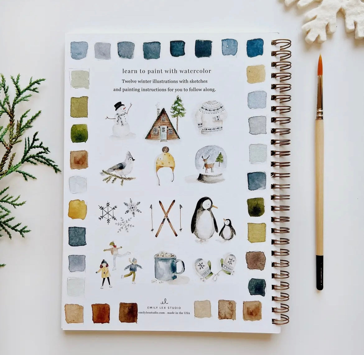 Emily Lex Watercolor Workbook