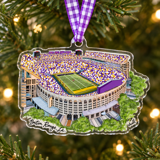 LSU Stadium Ornament