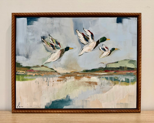 "Afternoon Hunt" Framed Original